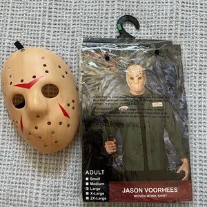 Jason Voorhees shirt + mask Halloween costume